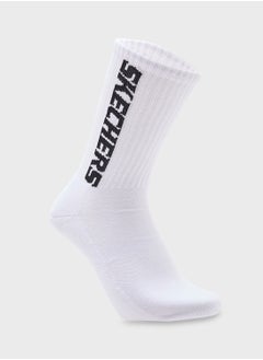 SKECHERS 3 Pack Terry Crew Socks  - Image 2