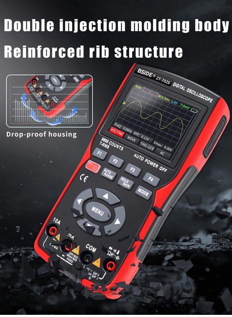 BSIDE جهاز قياس متعدد الذبذبات الرقمي 2 في 1 - Image 5