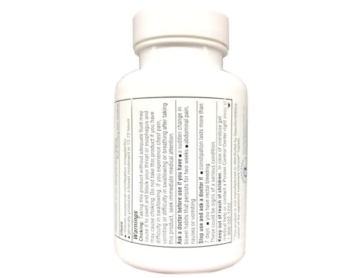 Quality Choice Fiber Therapy Caplets, 100 Count Gentle Fiber Laxative with Methylcellulose for Constipation Relief, Regularity Support, Gluten-Free, Non-Allergenic, Gentle & Effective - Image 4