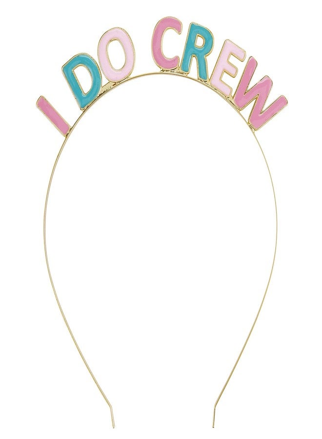 Slant Collections Party Headband, One-Size Fits Most, I Do Crew - Image 1