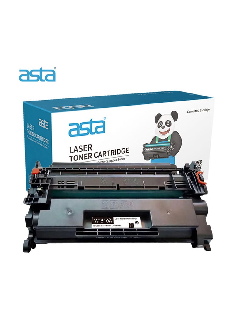ASTA 151A W1510A Toner Cartridge Compatible For HP LaserJet Pro 4003n 4003dn 4003dw 4003w MFP 4103dw 4103fdn 4103fdw Printer 1510A W1510 1510 151 With Chip Printing Black - Image 1