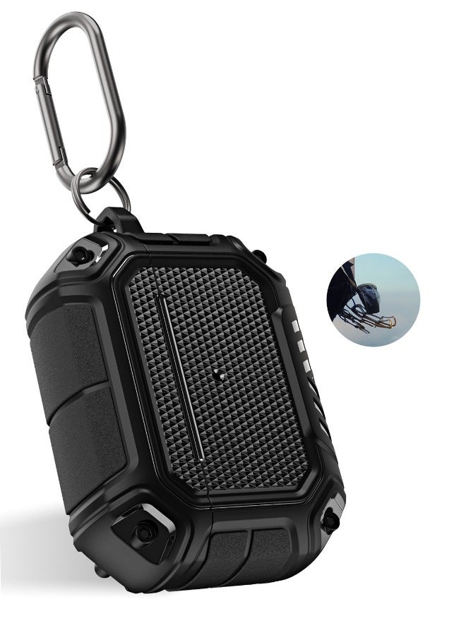 Airpods 3rd Generation Case, Airpods 3 Protective Case with Keychain, Dual Layer Solid Protection for Apple Airpods 3 2021- Black  - Image 4