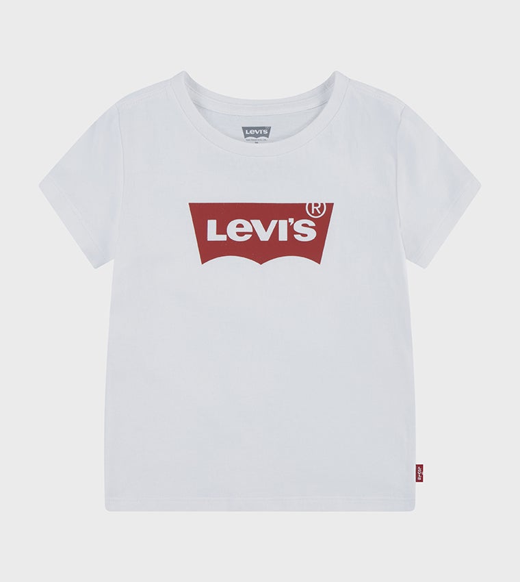 ليفايز تيشيرت ليفايز بأكمام قصيرة مطبوع