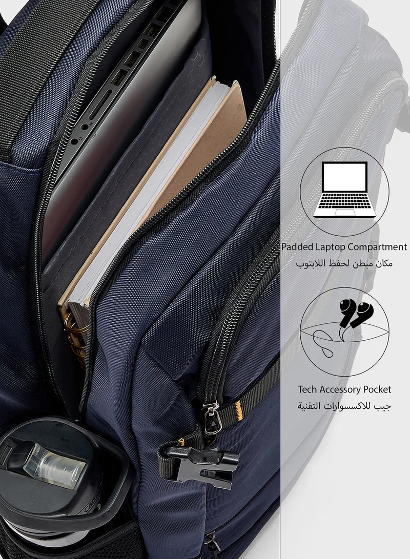 Seventy Five Padded Ventilation Back Support  Casual Backpack