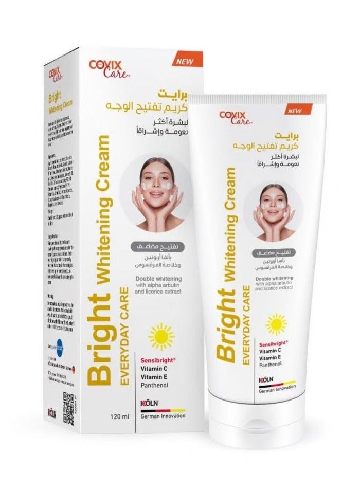 كوفيكس كير كريم تفتيح الوجه لبشرة أكثر نعومة وإشراقاً 120 مل