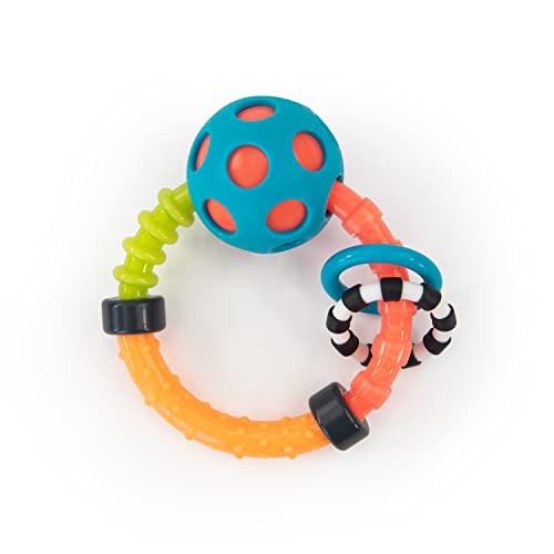 Sassy My First Rattles Newborn Gift Set with 3 Soft and Flexible Rattles, Ages 0+ Months - Image 2