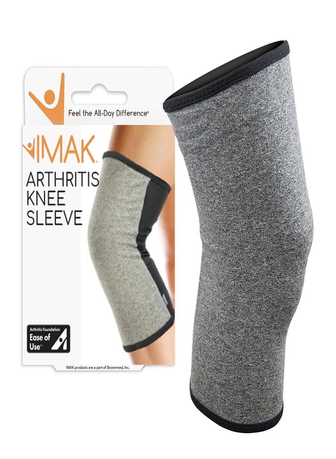 Imak Brownmed IMAK Compression Arthritis Knee Sleeve - Knee Support Brace for Joint Pain, Circulation & Swelling Relief - Medium - Image 1