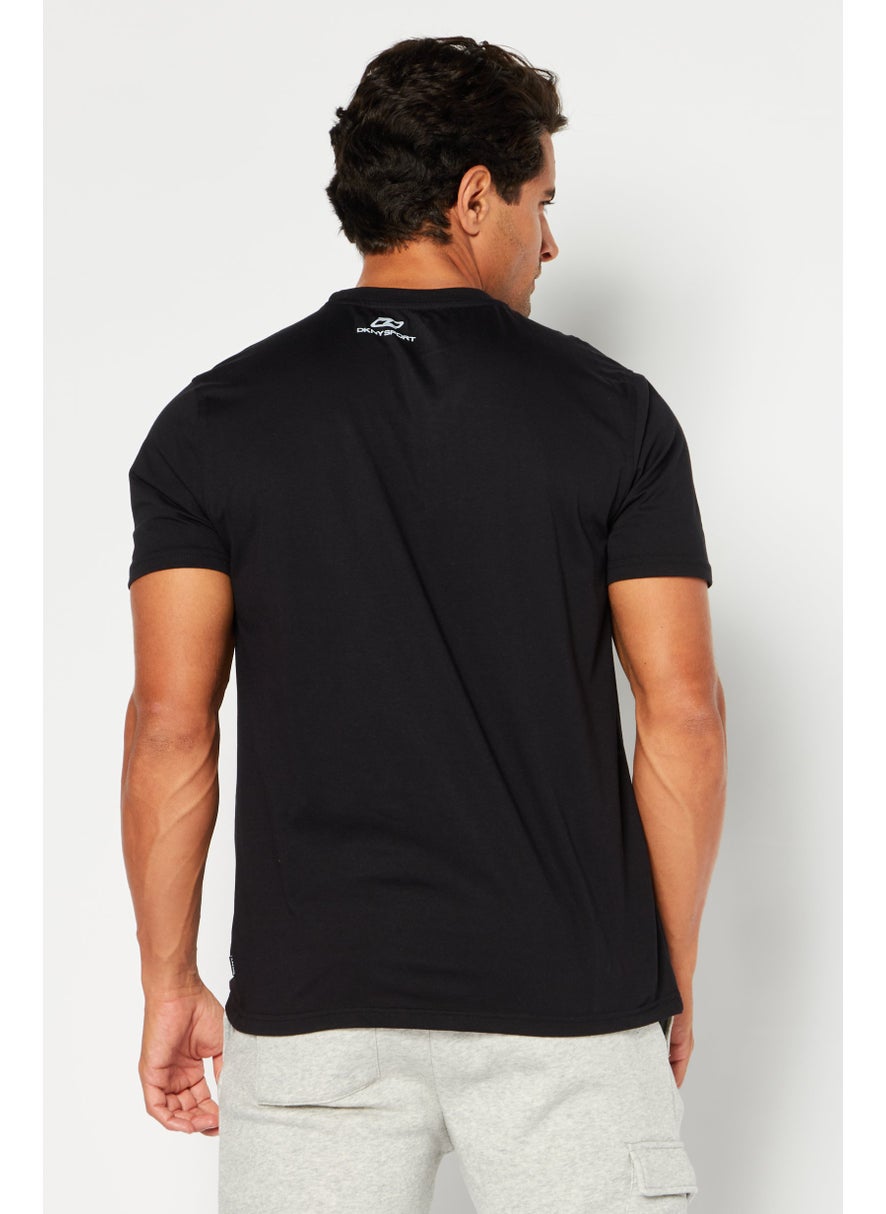 DKNY Sport - Men Sportswear Fit 3 Pieces Short Sleeve Outdoor T Shirt, Black - Image 1