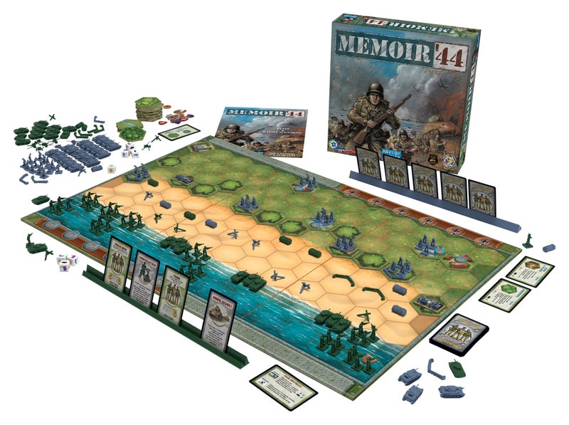 Asmodee Memoir '44 Board Game - WWII Historical Board Game of Epic Battles! Tabletop Miniatures Strategy Game for Kids & Adults, Ages 8+, 2-8 Players, 30-60 Minute Playtime, Made by Days of Wonder - Image 2