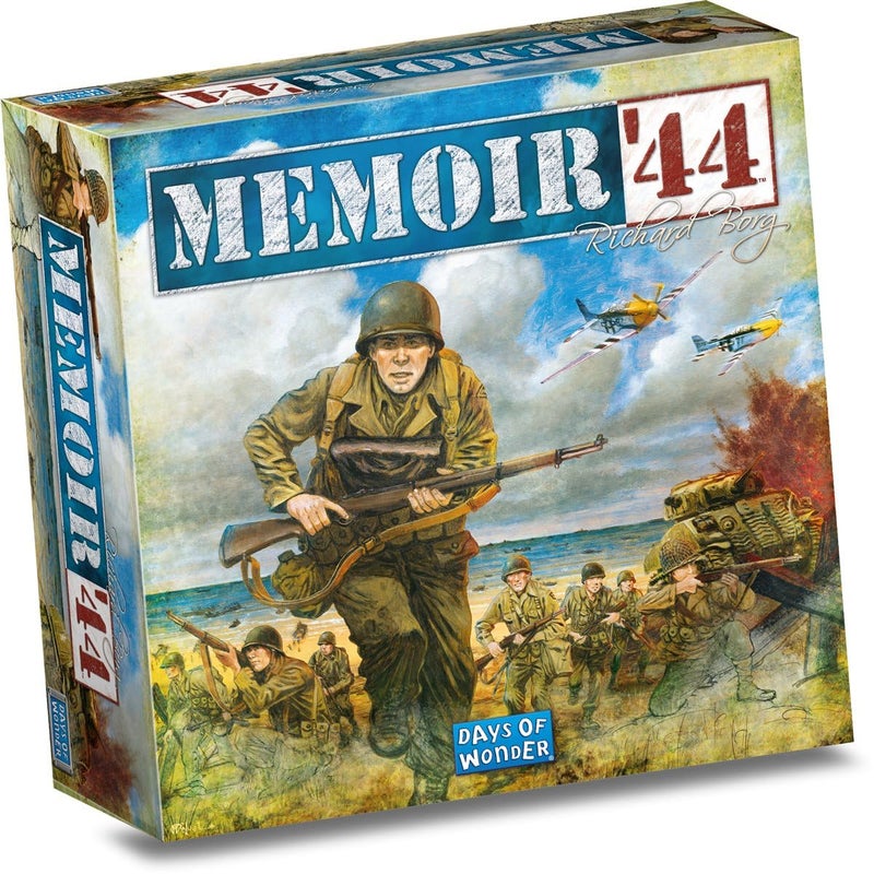 Asmodee Memoir '44 Board Game - WWII Historical Board Game of Epic Battles! Tabletop Miniatures Strategy Game for Kids & Adults, Ages 8+, 2-8 Players, 30-60 Minute Playtime, Made by Days of Wonder - Image 1