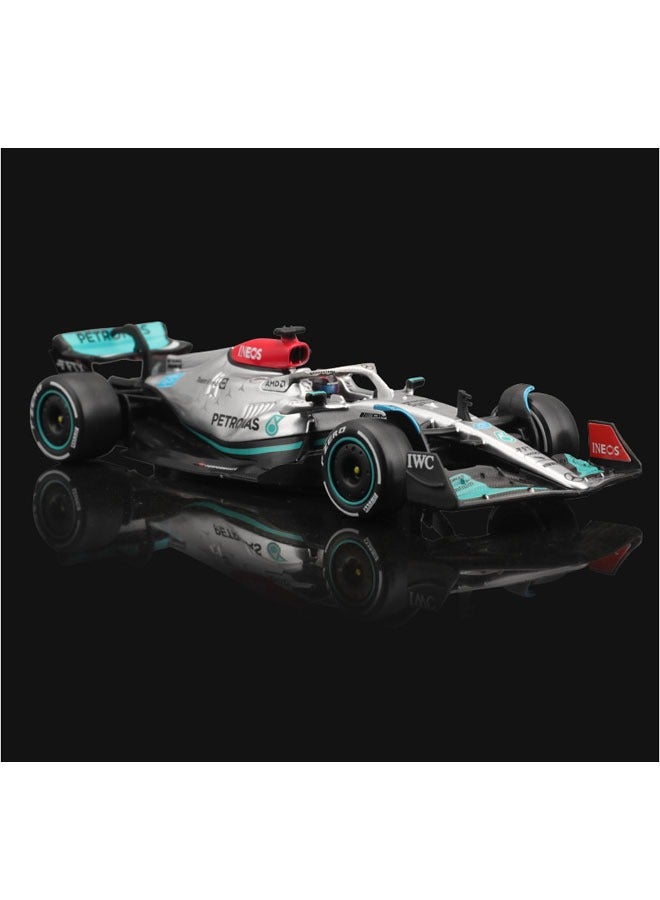 1:43 Mercedes Benz W13 Formula 1 Formula Car Alloy Car Model Ornament Car Model, suitable for young people of all ages to collect and play - Image 5