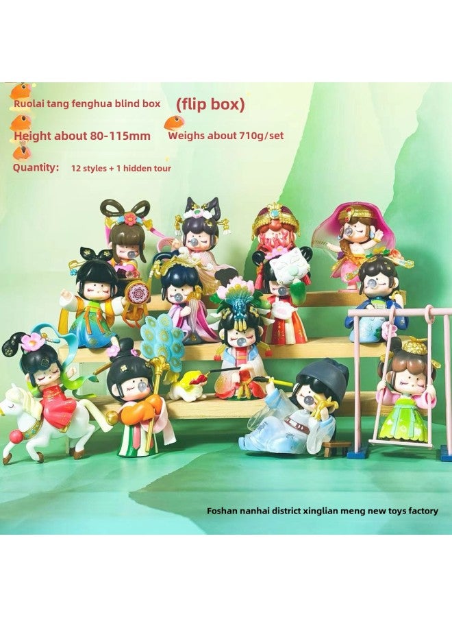 Spot Seconds Hair Treasure Dream Hand Blind Box Sanrio If To Dragon Ball Doraemon Crayon Small Ornaments Batch-Color:6 Q Version Of The Avengers Blind Box 】 - Image 3