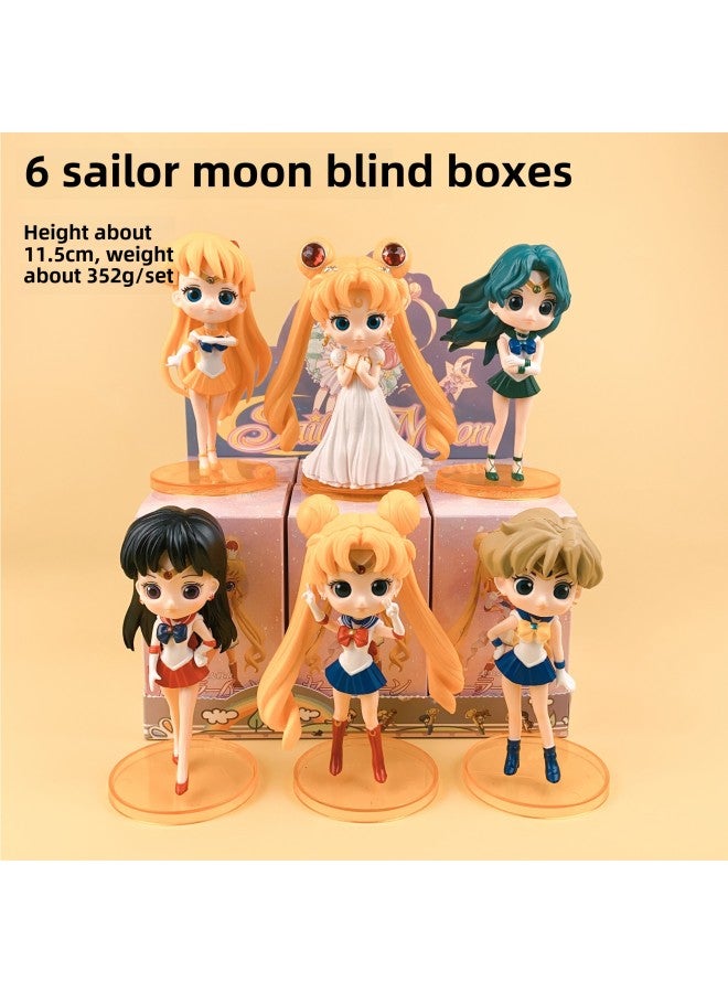 Spot Seconds Hair Treasure Dream Hand Blind Box Sanrio If To Dragon Ball Doraemon Crayon Small Ornaments Batch-Color:6 Q Version Of The Avengers Blind Box 】 - Image 5
