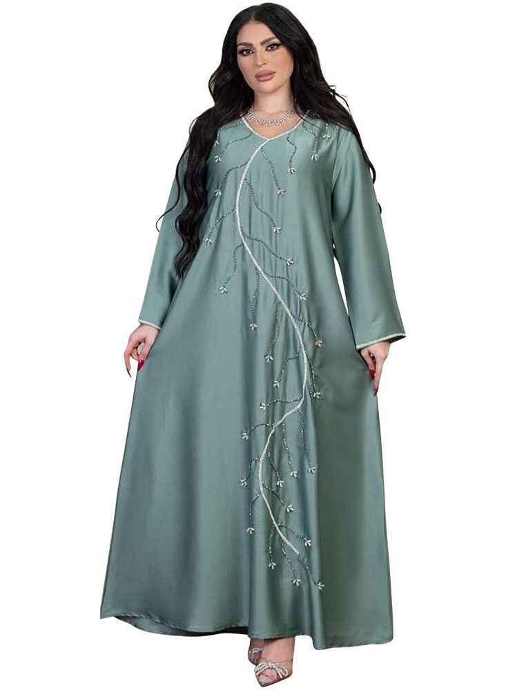 KUYING New Dress, Comfortable And loose Fitting Robe 