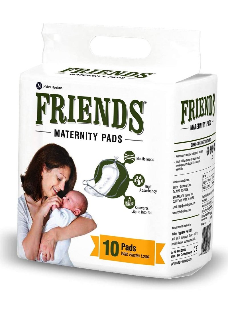 Friends - Friends Disposable Maternity Pads with Elastic Loop for Post Pregnancy Bleeding - pack of 3 - Image 1