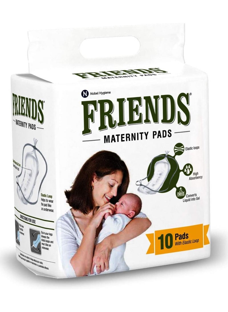 Friends - Friends Disposable Maternity Pads with Elastic Loop for Post Pregnancy Bleeding - pack of 3 - Image 1