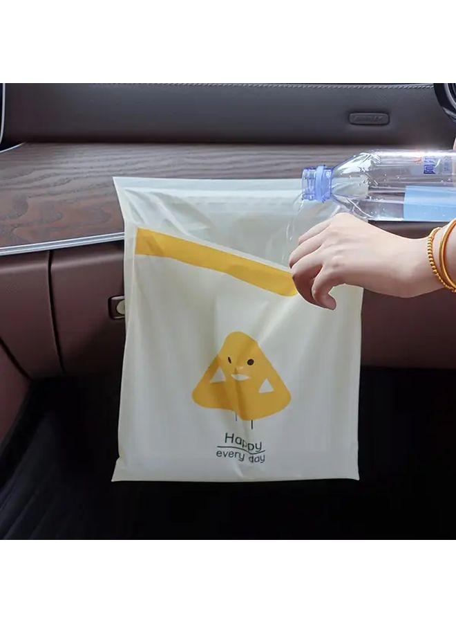 Purple Squirrel Disposable Car Trash Bags 15pcs Leak Proof Vomit Resistant Portable Sachets - Image 2