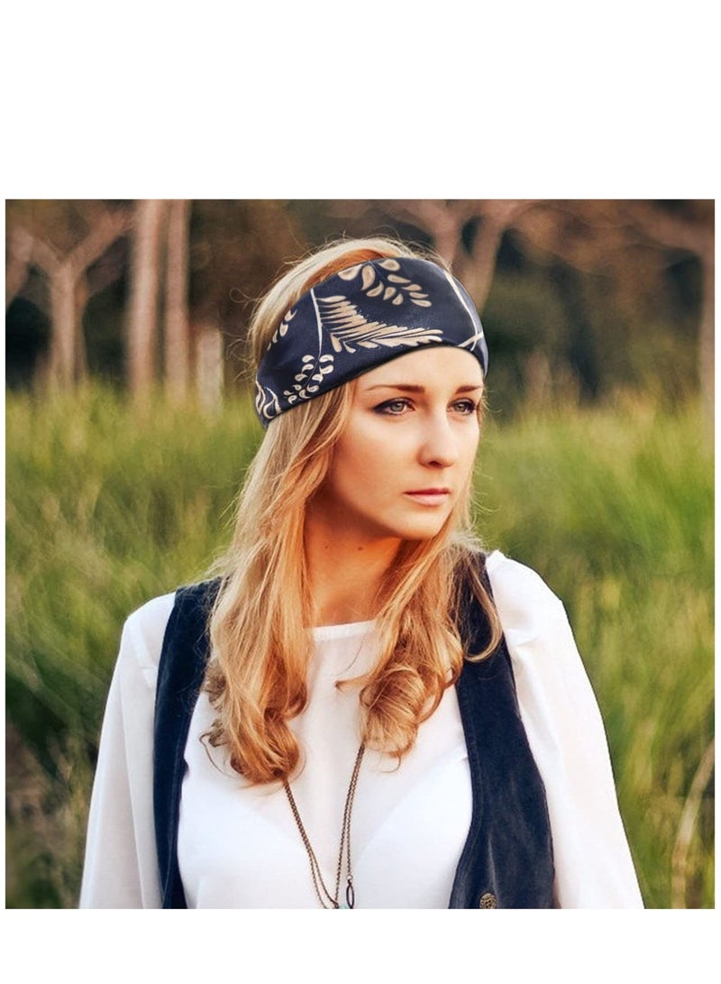 Zikra Silk Like Head Scarf - 35" Square Fashion Silk Feeling Scarf for Women's Hair Wrapping at Night. - Image 4