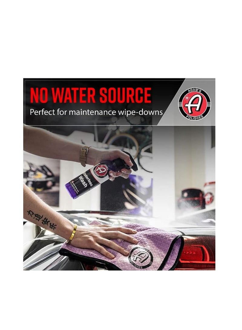 Adam's Polishes Adam's Waterless Car Wash 16oz - Car Cleaning Car Wash Spray for Car Detailing | Safe Ultra Slick Lubricating Formula for Car, Boat, Motorcycle, RV | No Garden Hose, Wash Soap, or Foam Cannon Needed.  - Image 3