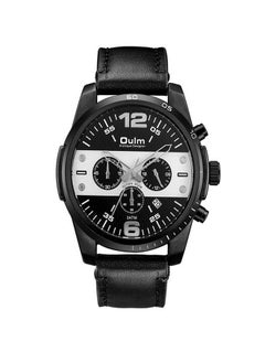 Oulm Brand Six-hand Quartz Movement Men's Fashion Men Watch 30 Meter Wather Proof  Quartz Watch