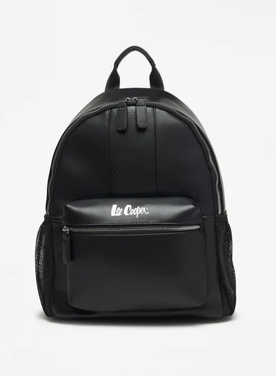 لي كوبر Perforated Backpack with Adjustable Shoulder Straps and Zip Closure