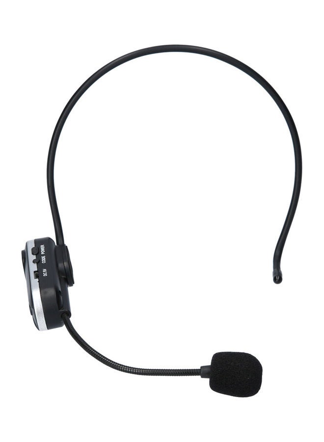 Headset Wireless Microphone With 6.5mm Audio Adapter LU-VH50-3 Black - Image 5
