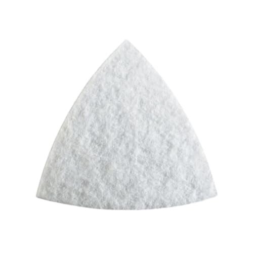 Fein Felt Polishing Fleece for MultiMaster Tools - High-Performance Polishing for Boat Decks, Chrome, Stainless Steel, Aluminum and Non-Ferrous Metals, 3-1/8" Edge Length, 5-Pack - 63723032010 - Image 1