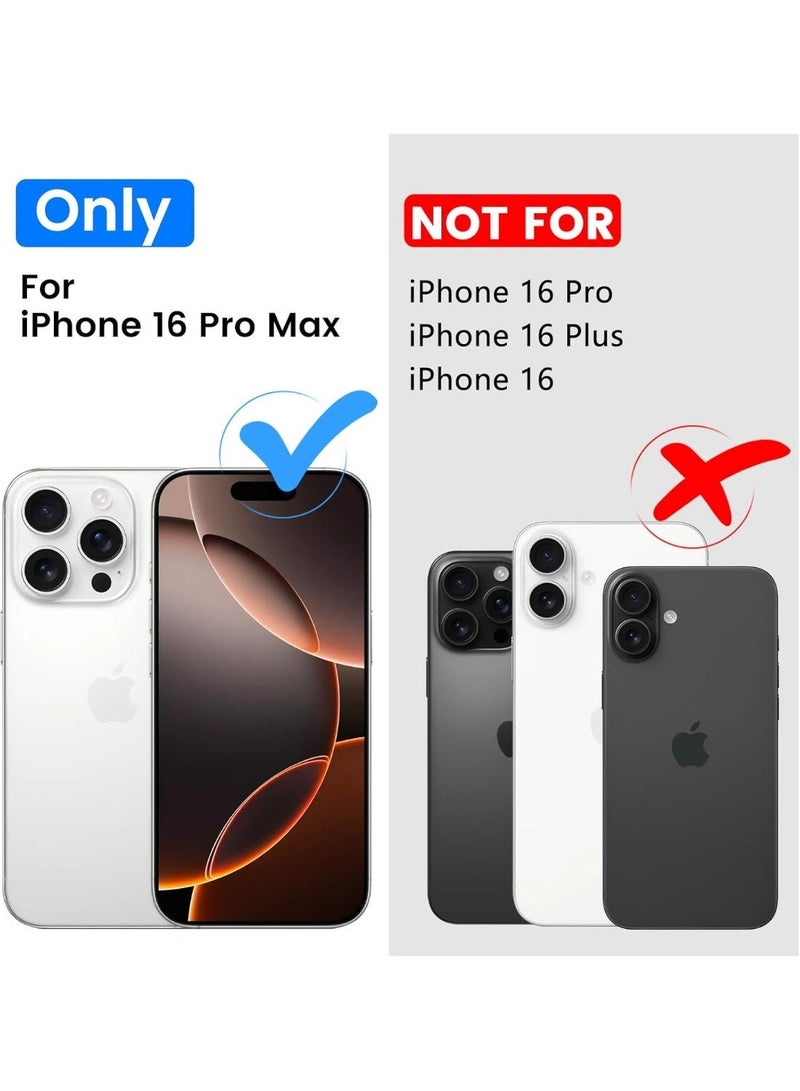 iPhone 16 Pro Max Case – MagSafe Compatible Clear Shockproof Cover by MagU – Transparent Protective Back Case with iCrystal Tech – Slim, Anti-Yellow, Drop-Resistant Phone Cover - Image 3