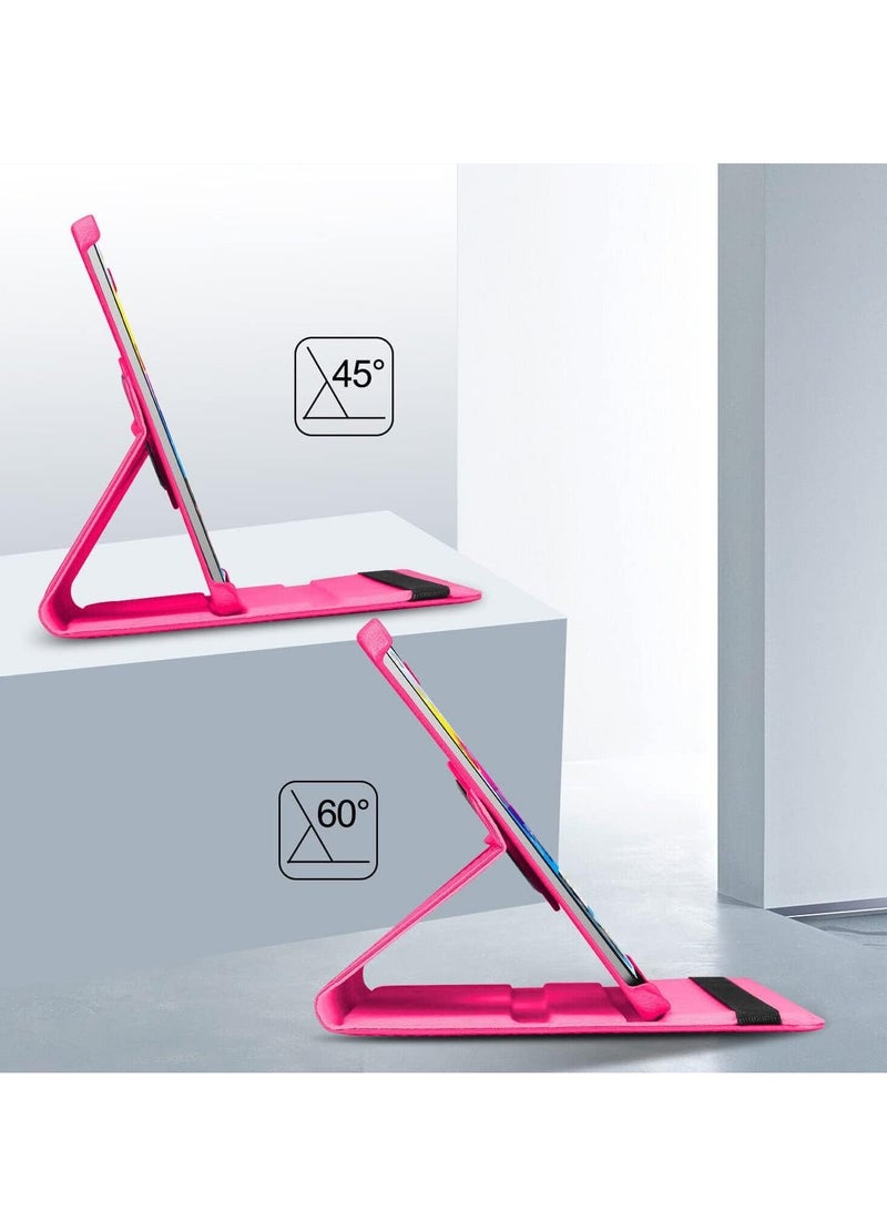 FOCUS Case for Ipad 10th Generation Case 2022 iPad 10.9 Inch 360 Rotating Portfolio Case Pink - Image 3