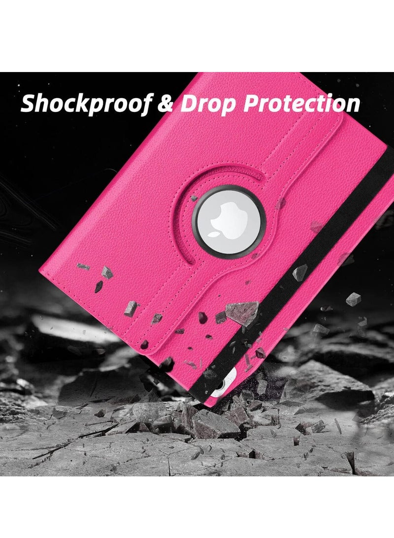 FOCUS Case for Ipad 10th Generation Case 2022 iPad 10.9 Inch 360 Rotating Portfolio Case Pink - Image 4