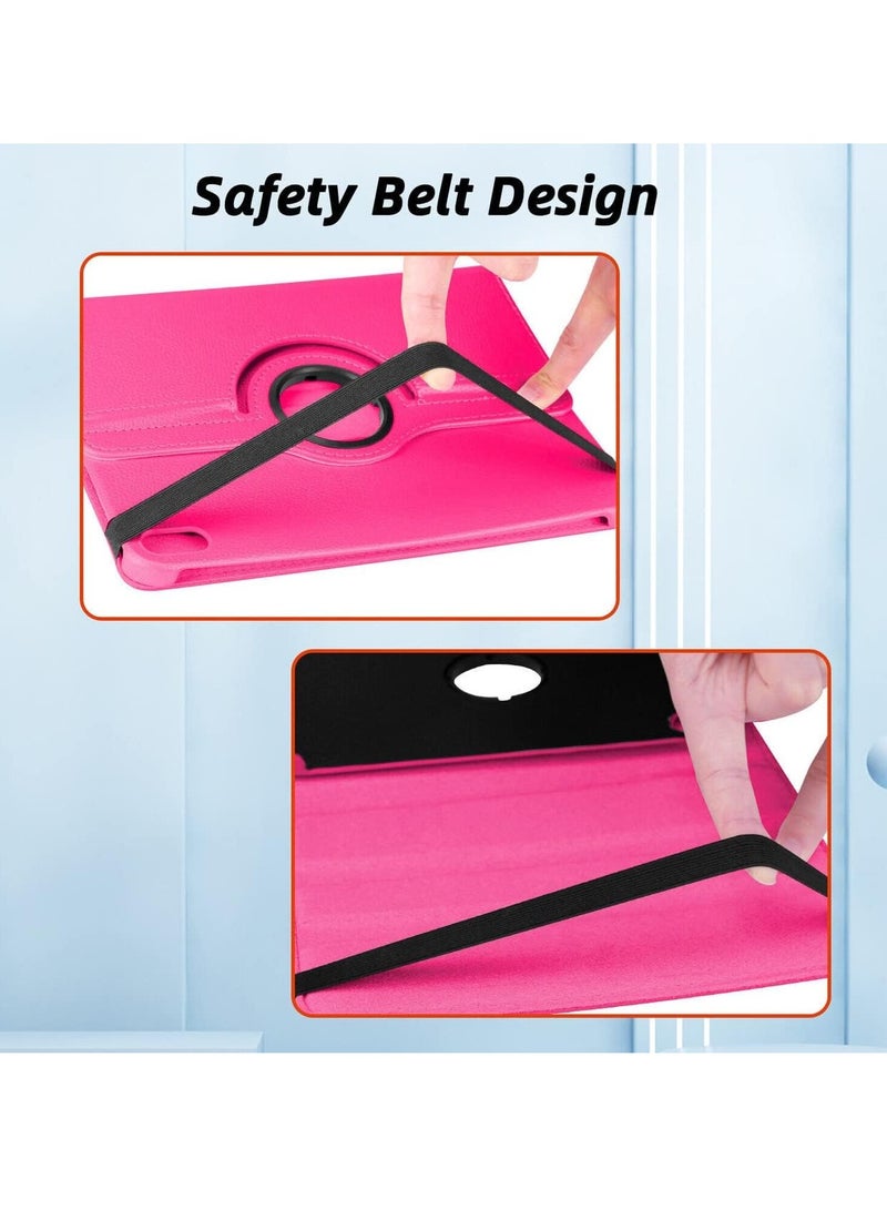 FOCUS Case for Ipad 10th Generation Case 2022 iPad 10.9 Inch 360 Rotating Portfolio Case Pink - Image 5