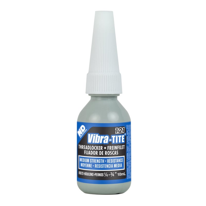 VibraTITE  12110 121 Medium Strength Removable Anaerobic Threadlocker 10ml Bottle Blue