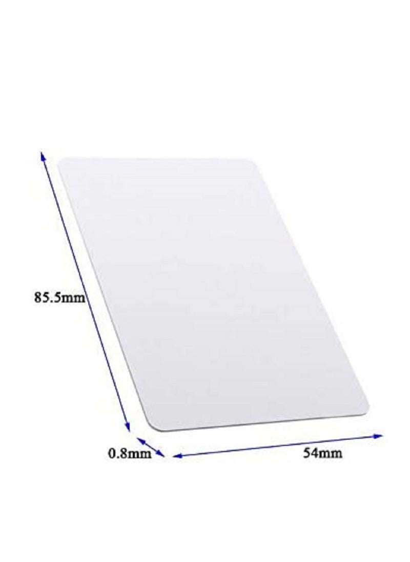 althiqahkey RFID 125khz clamshell ID Card TK4100 Number Printed Card Compatible with EM4100 Support ID Smart Card Entry Access Control System Key Card Membership Card Not for Copy 200 Pieces  - Image 3