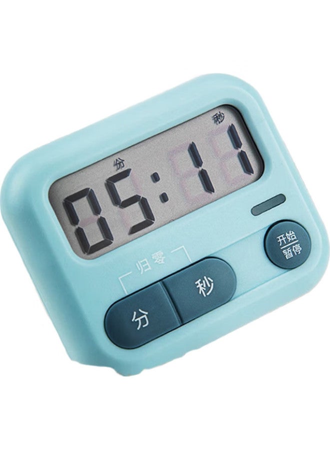 Comix [Lowest Price Online] Student Timer Children'S Electronic Timer Kitchen Restaurant Timing Tool Alarm Magnetic Kitchen Baking Countdown Children'S Day Xs-2 Blue - Image 1