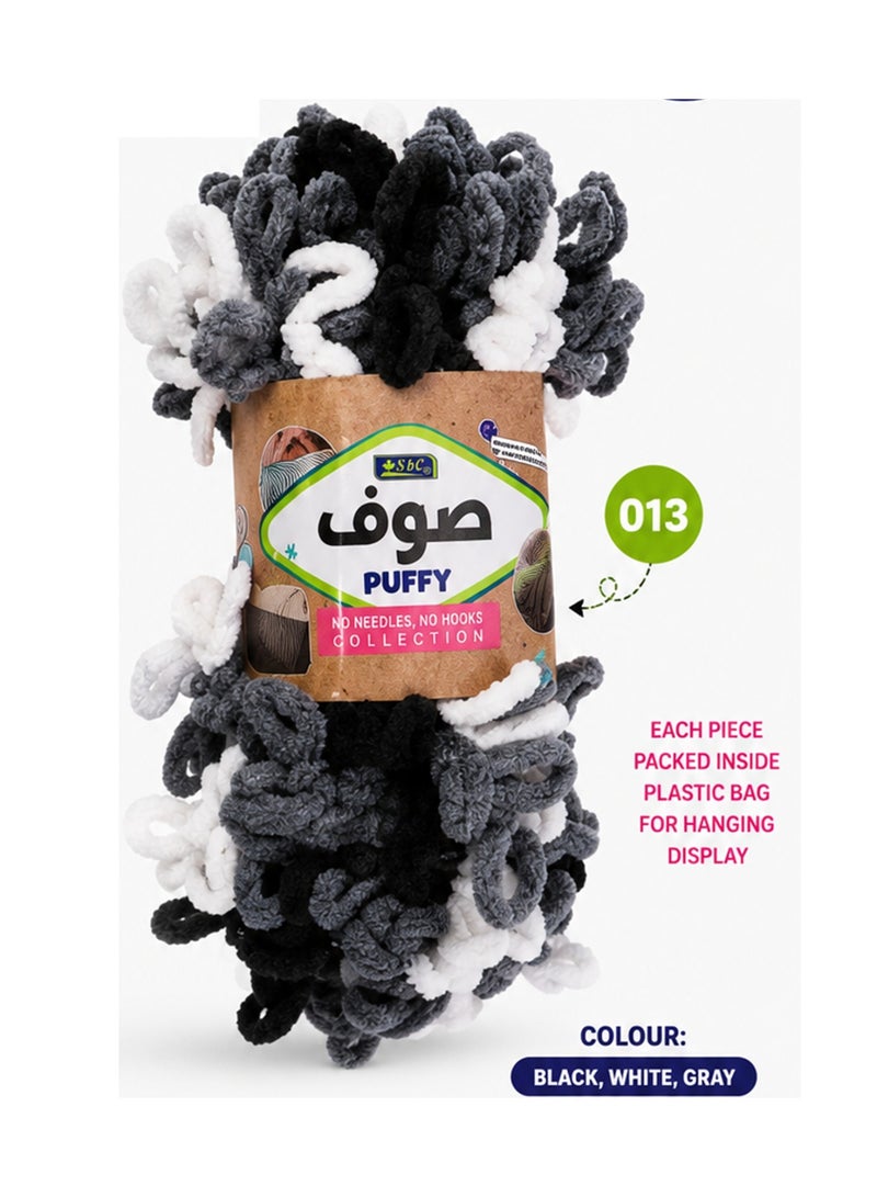 SBC Puffy Wool Yarn For Art And Craft Multicolour - Image 2
