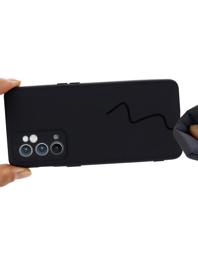 اس-توب جراب لهاتف OnePlus 9RT 5G من السيليكون السائل بلون نقي - Image 5