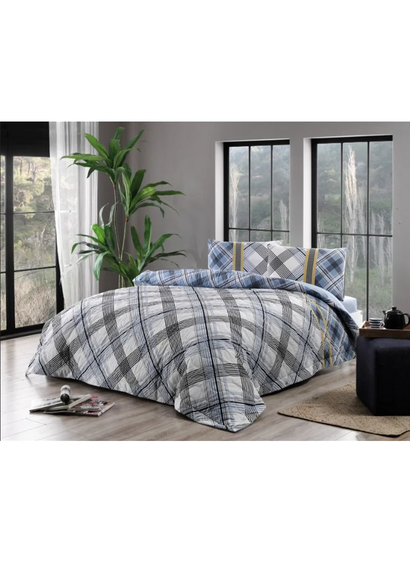 Taç - Floyd Blue Green Four Season Single Duvet Cover Set