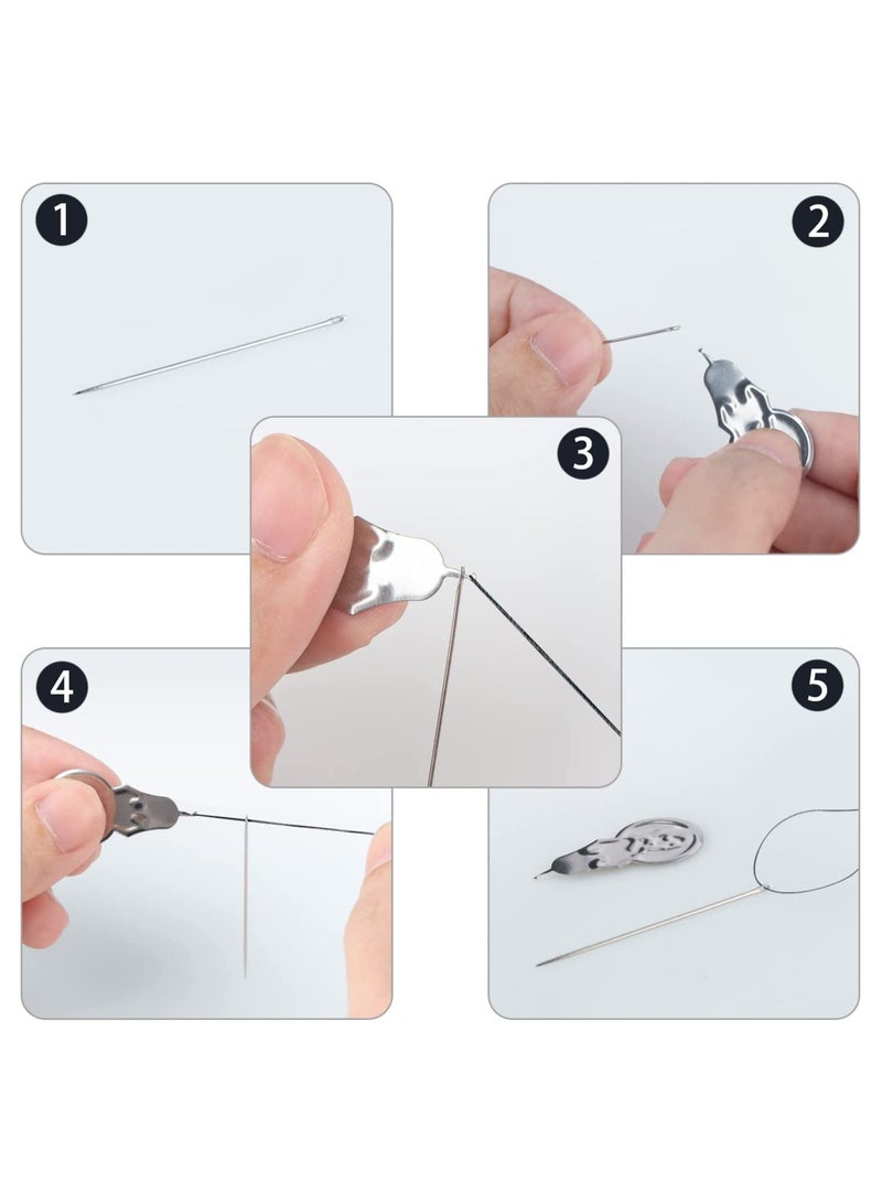 SYOSI Travel Sewing Kit, 94 pcs DIY Premium Sewing Supplies, Small Sewing Kits for Adults, Beginner, Needle and Thread Kit, Traveling and Emergency Clothing Fixes - Image 5