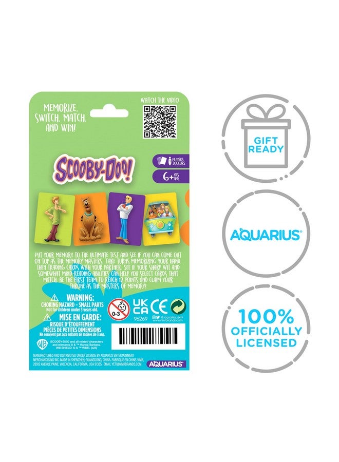 Aquarius AQUARIUS Scooby Doo! Memory Master Card Game - Fun Family Party Game for Kids, Teens & Adults - Entertaining Game Night Gift - Officially Licensed Scooby Doo Merchandise - Image 2