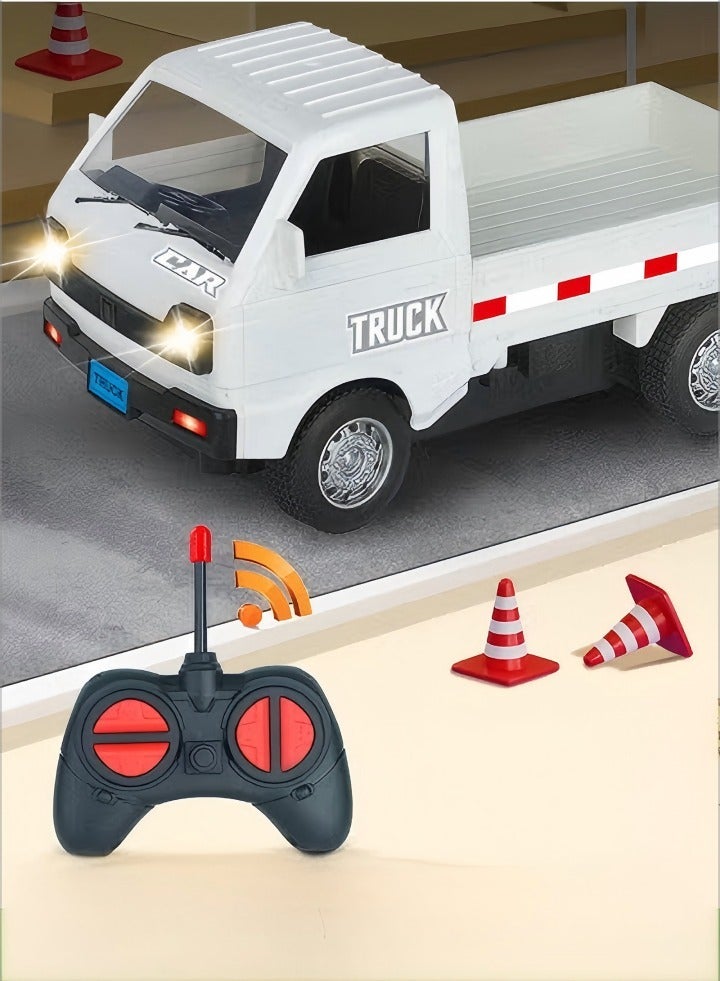 DUNISO Remote control truck, mini freight truck model, RC truck, electric drift toy car, USB power supply, with battery and charger, suitable for children over three years old - Image 1