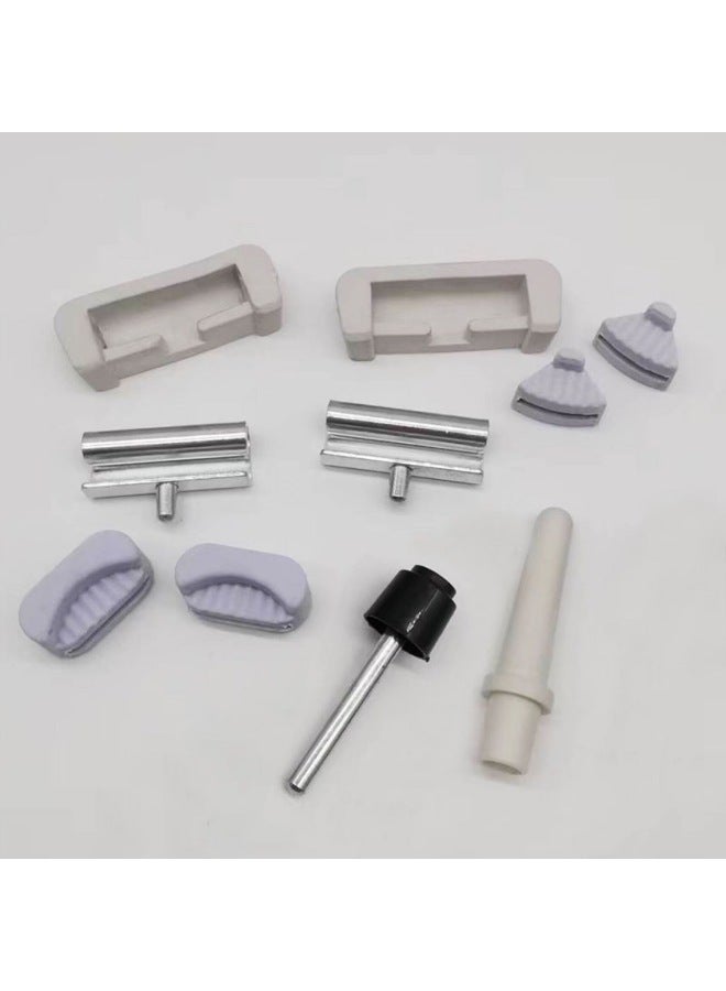 Computer Flat Car Four Corner Pad Synchronous Car Head Oil Pan Pad Anti-vibration Pad Rubber Pad Head Hook Pad Sewing Machine Accessories-Model:Nook Hook Pad - Image 4