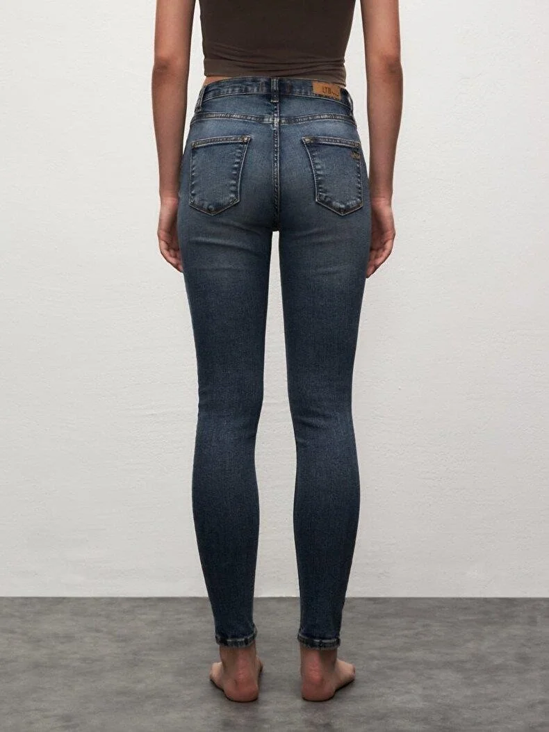 LTB  Women's Tanya X Skinny Leg Mid Waist Jeans for Women | Best Price UAE