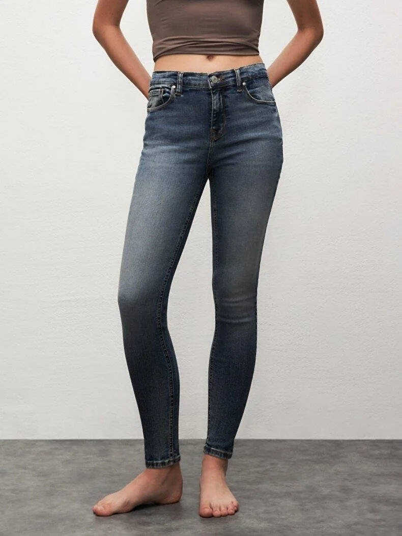 LTB  Women's Tanya X Skinny Leg Mid Waist Jeans for Women | Best Price UAE
