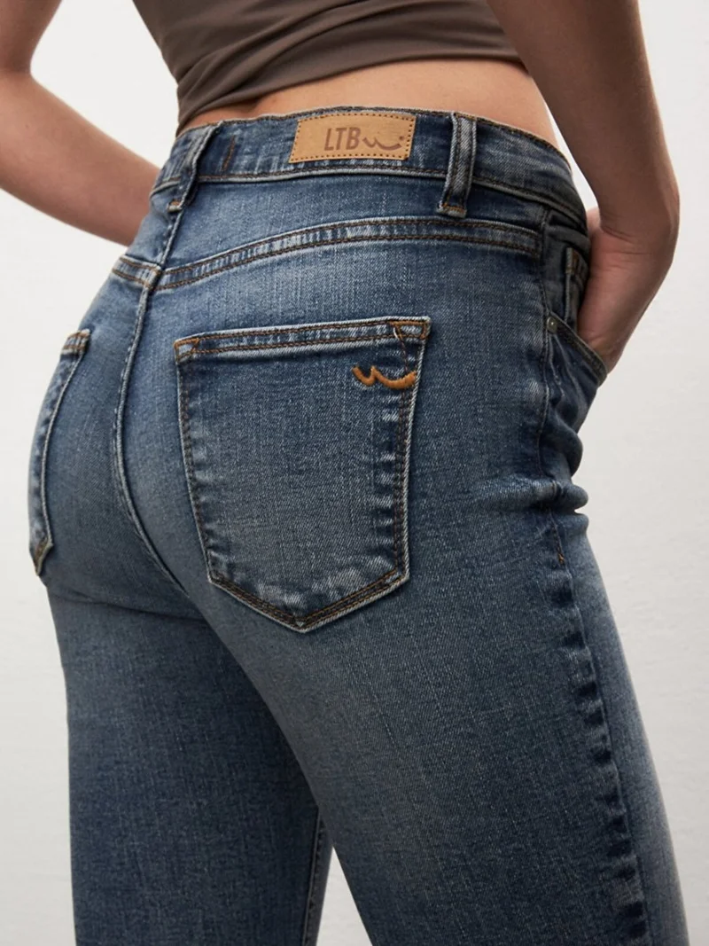 ال تي بي Tanya x Mid Rise Skinny Trousers