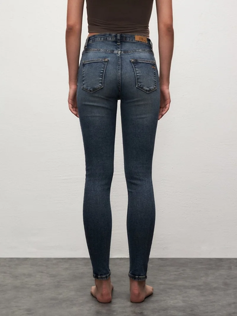 ال تي بي Tanya x Mid Rise Skinny Trousers