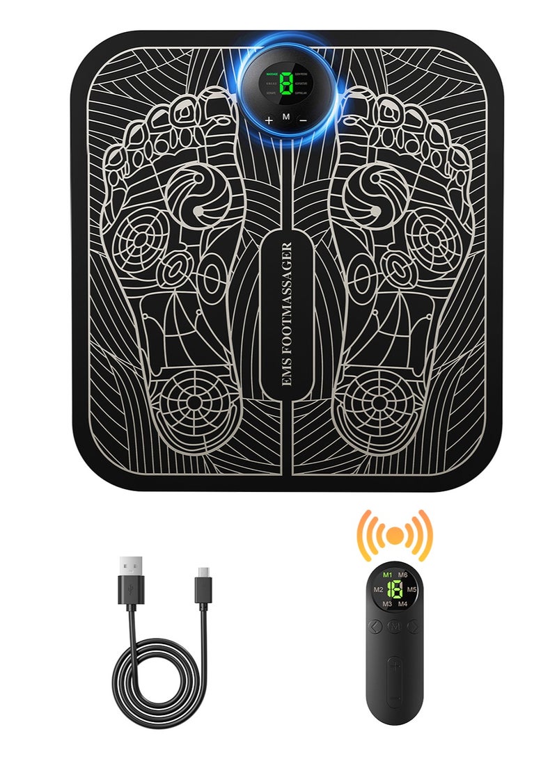 EMS Foot Massager, Foot Massager Pad, Electric Muscle Stimulator for Circulation Boost and Foot Pain Relief - Image 2