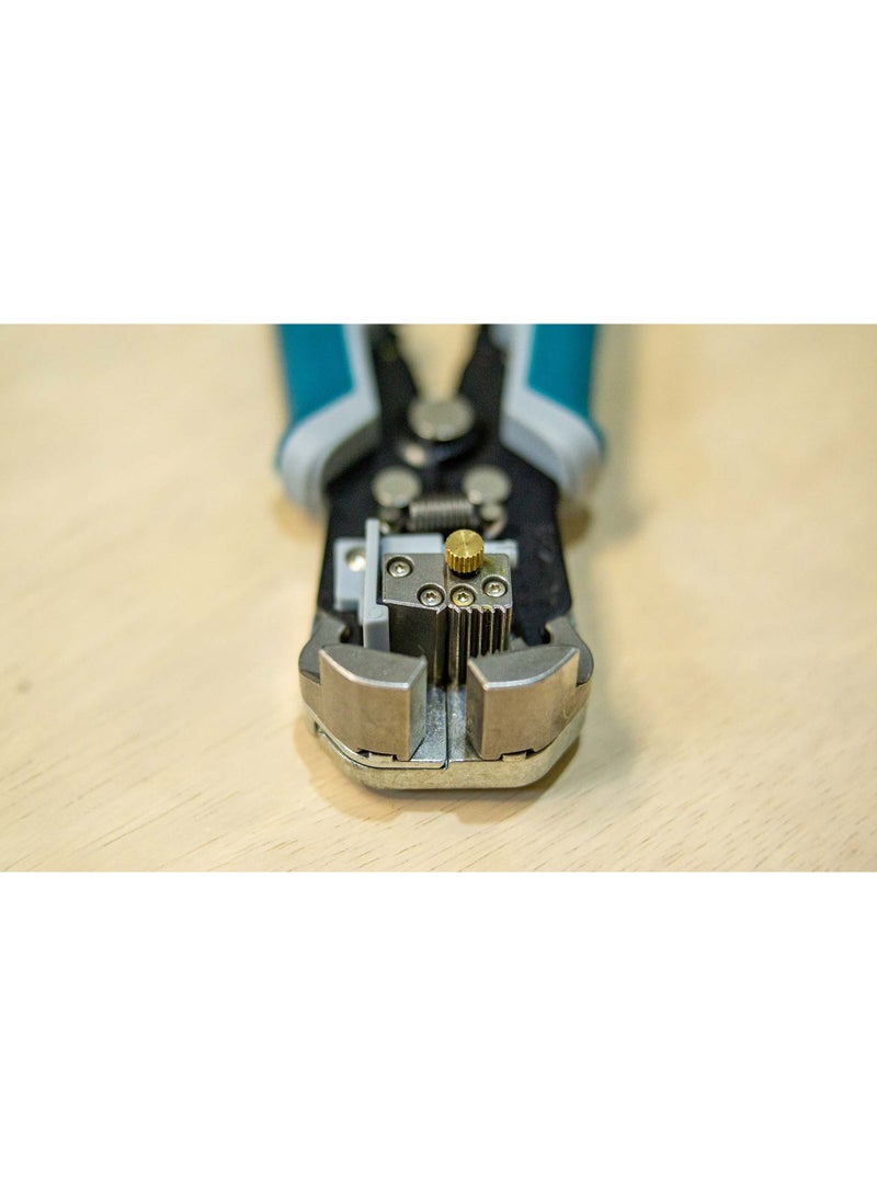 TOTAL THT15246 8-Inch Self-Adjusting Automatic Wire Stripper and Crimping Tool with Multi-Functional Cutting and Terminal Terminal Crimper Features - Image 5