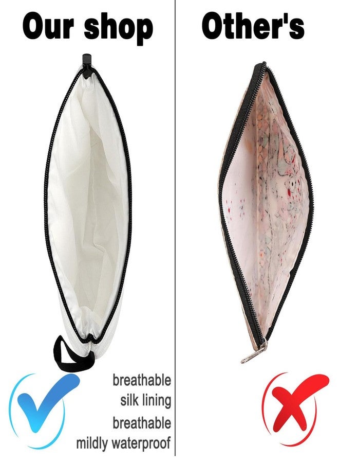 بارتنر حقيبة سفر مستحضرات تجميل لطيفة بتصميم خروف البحر للنساء، حقيبة مكياج بتصميم خروف البحر، حقيبة على شكل بقرة بحرية، هدايا لمحبي الحيوانات البحرية (خروف البحر). - Image 4