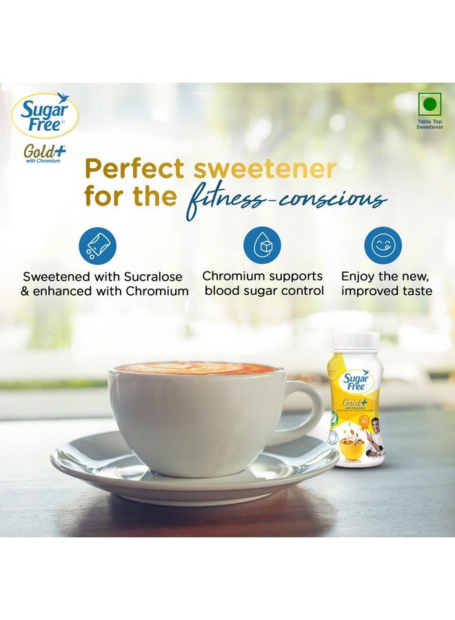 Sugar Free Sugar Free Gold, 100g, Jar| Equivalent to Sweetness from 2kg Sugar| India s No.1 Sweetner| Sweet like Sugar with Low Calories| Scientifically Proven & Tested  - Image 2