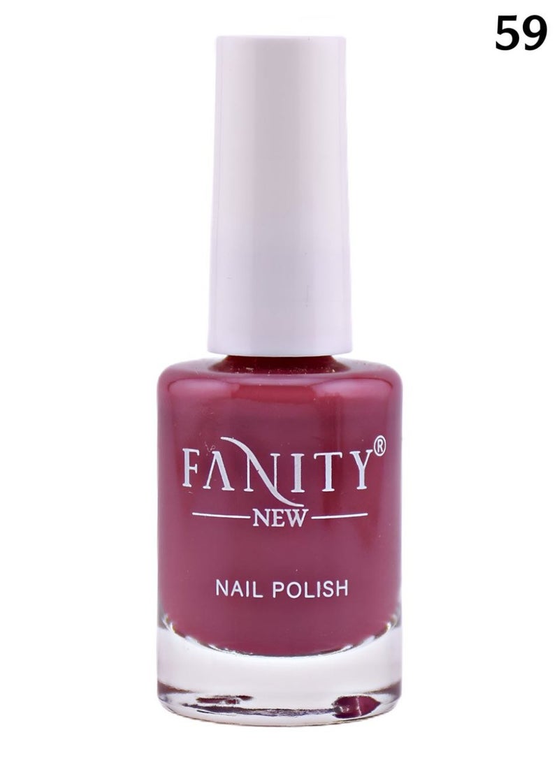 Fanity Nail Polish – Shade 059 + Free Nail Polish Remover - Image 1